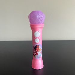 eKids Disney Princess Toy Microphone 7 Inch Music Lights