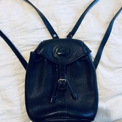 Back Pack -Vintage Dooney And Bourke Small