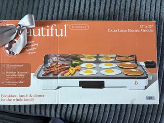 Beautiful by Drew Barrymore Extra Large Electric Griddle