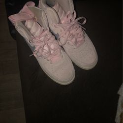 Nike high top artic pink size 9