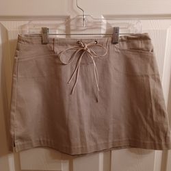 Gray Miniskirt Size 11