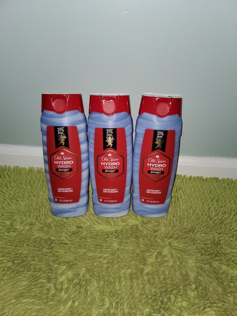 3 Old Spice Body Wash 21oz