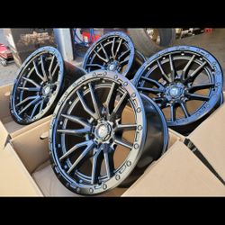 17" Fuel Rebel matte/satin black 17x9