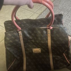 Guess Diaper Bag Or Duffel