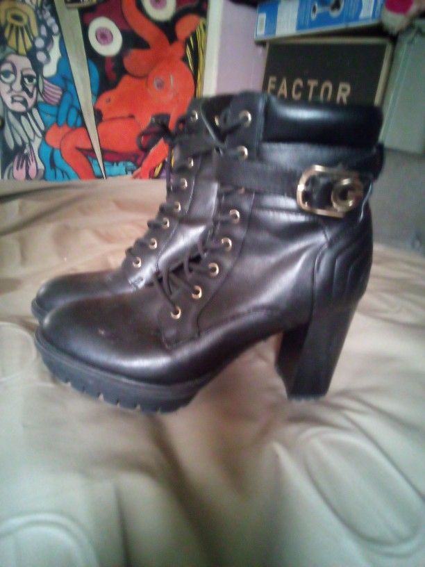 Black Boots Size 10