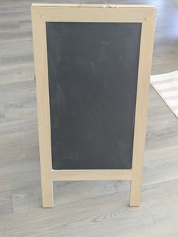 Chalkboard sign