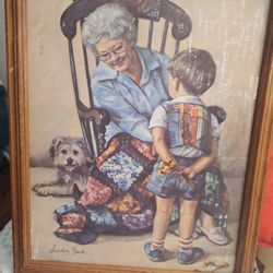 Old Portrait By SANDRA KUCK