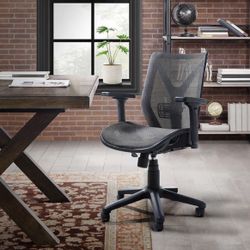 Bayside Furnishings Metrex IV Mesh Office Chair , Desk chair, computer chair, work chair,  Gamer chair, Lumbar support, Adjustable seat & arms , Mesh