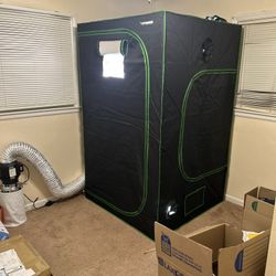 vivi sun vegetable grow tent with lights and air