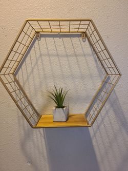 Smaller Size Hexagon Shelf