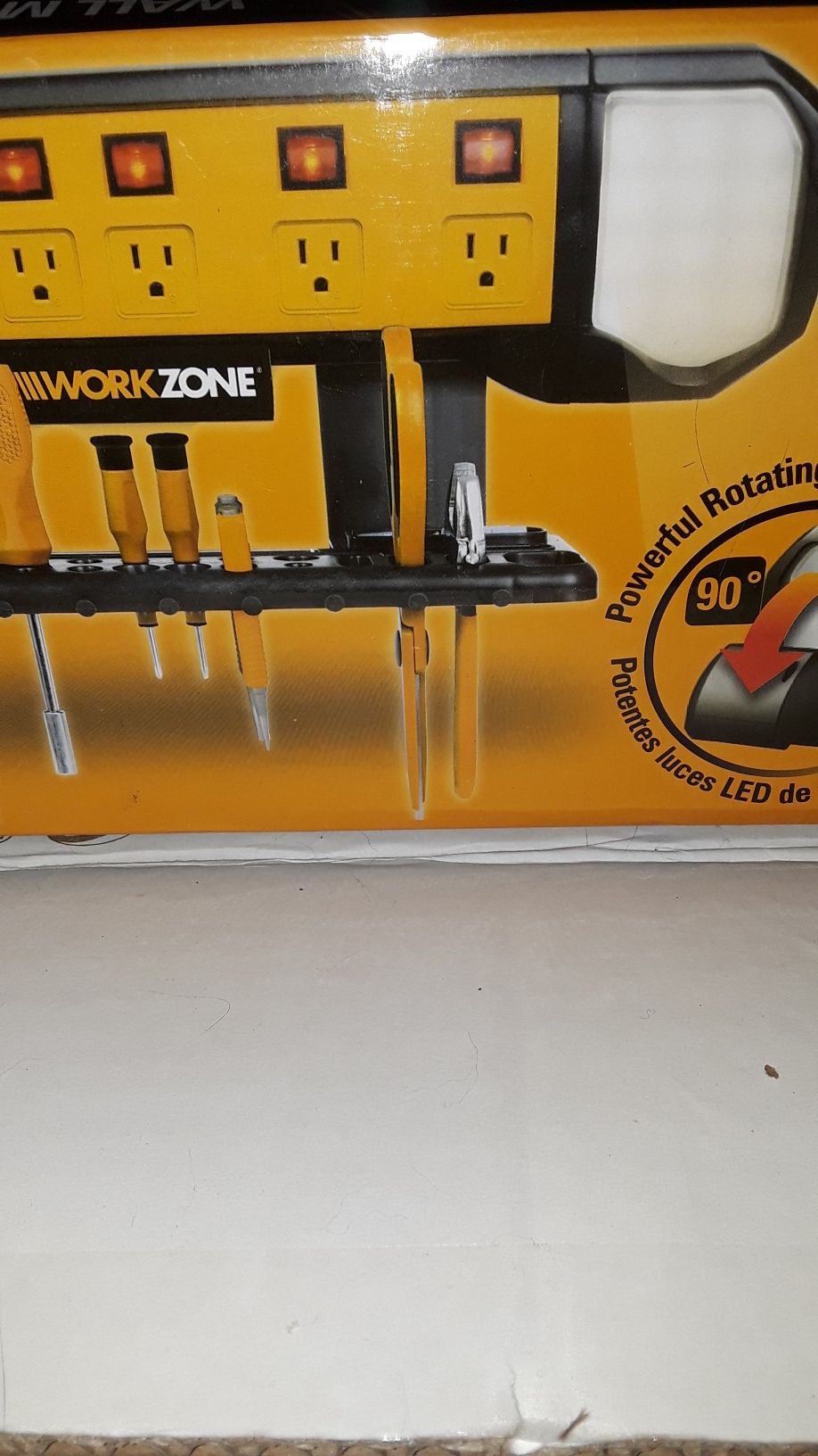 Tools Organizer Wall Mount WORKZONE + Power Board