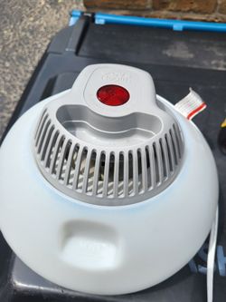 Steam Vaporizer Tabletop Humidifier Portable White Gray Electric