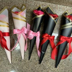 Single ribbon Roses! $5/each