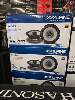 Alpine Car Speakers