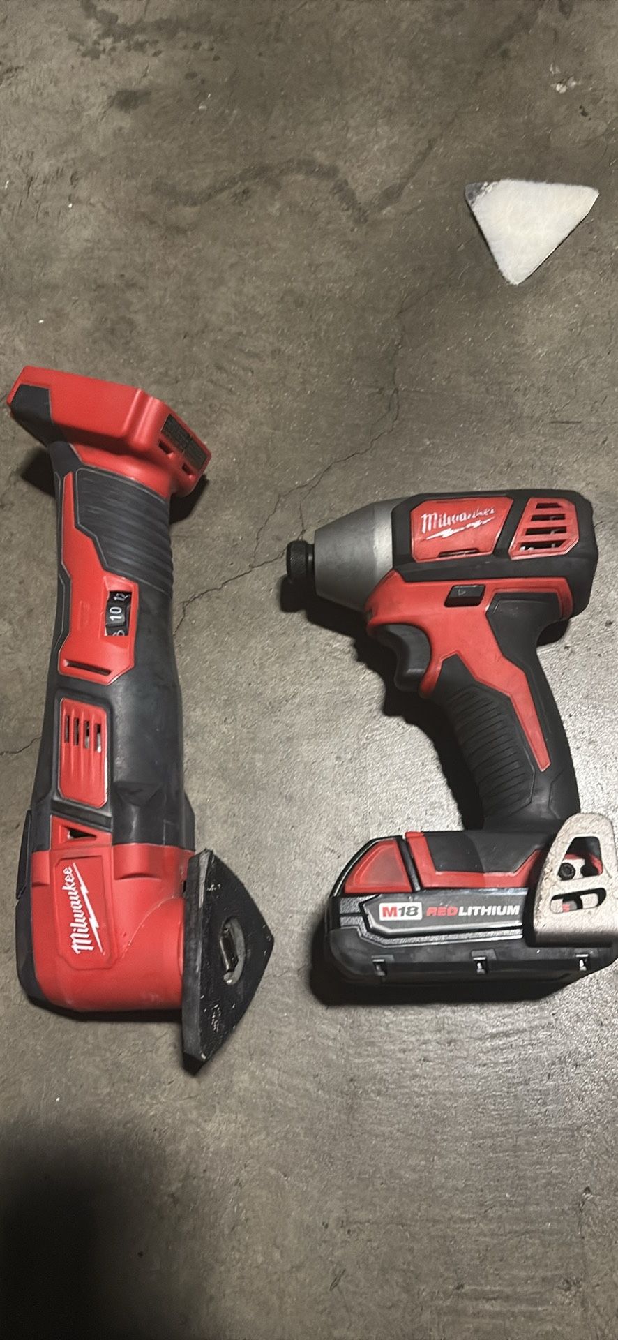 Milwaukee M18 Multi-Tool Impact Driver And Battery