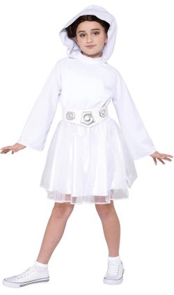 Star Wars Princess Leia kids costume size 10-12