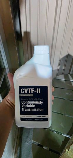 6 Qt Genuine Subaru CVTF-II CVT Transmission Fluid OEM