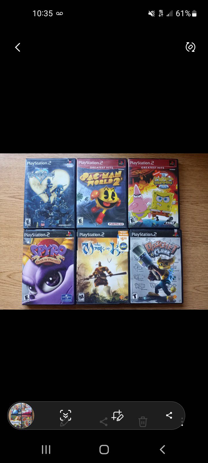 16 Used PS2 Video Games