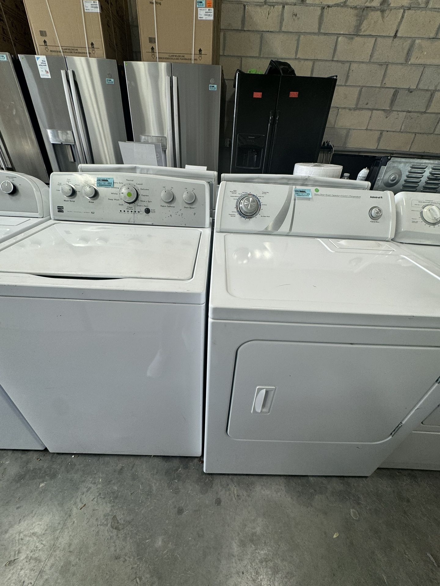Washer And Dryer 