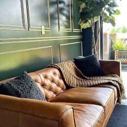 Leather Couch 