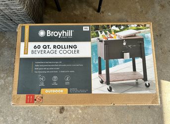 Cooler 60QT Rolling 