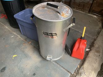 Old Smokey electric smoker. Comes with everything you need. Works great. Even has chips ready to go