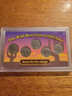 Buffalo Nickel Wild West Coin Collection