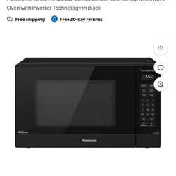 Panasonic 1200 Watt Inverter Microwave 