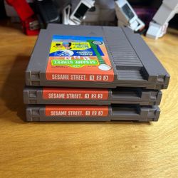 Nintendo NES - Sesame Street 123