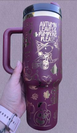 40oz Laser Engraved Tumbler