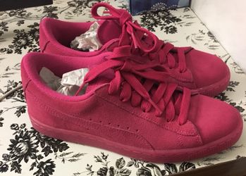 Suede Hot Pink Puma