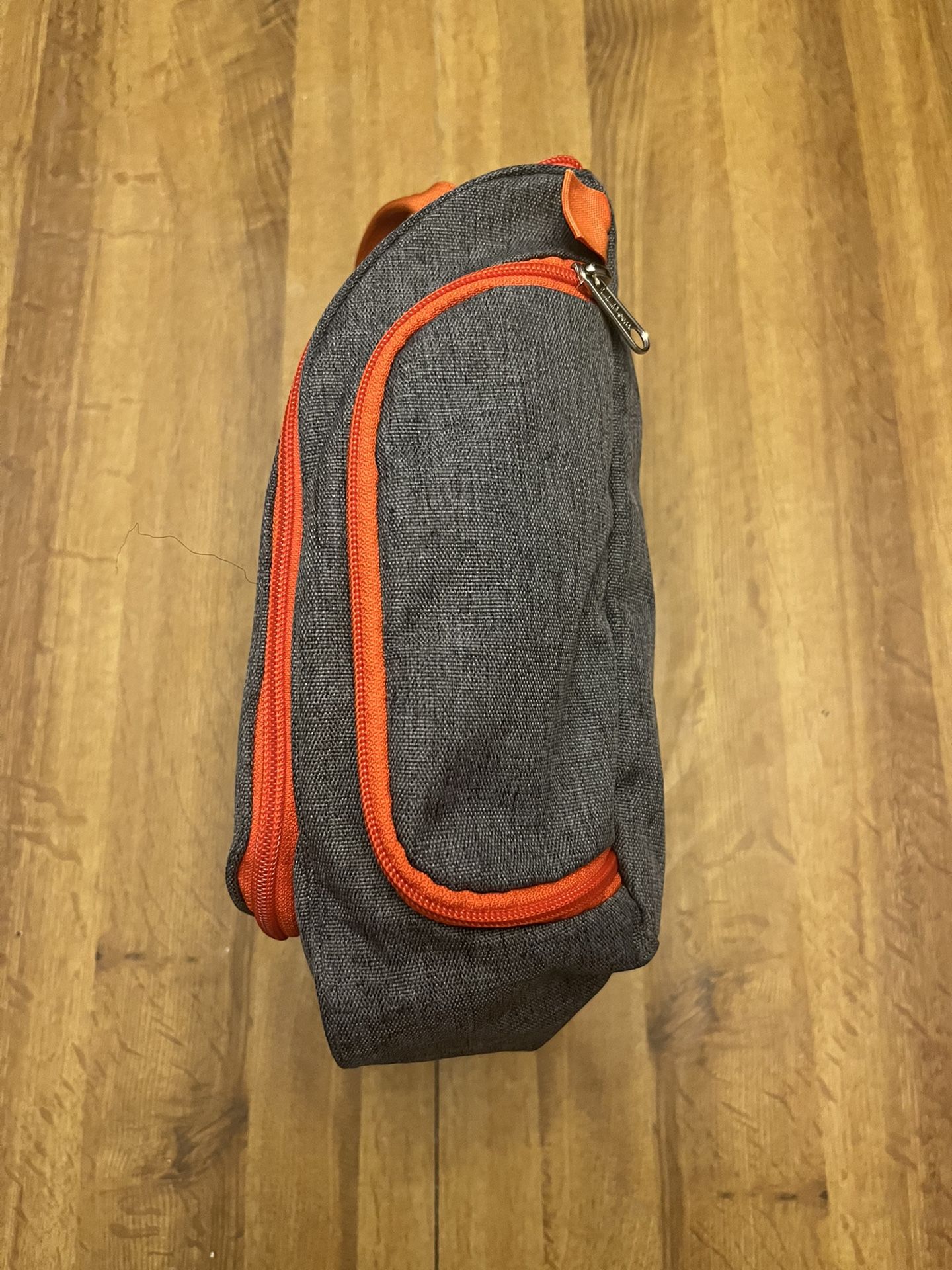 Gray L.L. Bean Travel Toiletry Bag