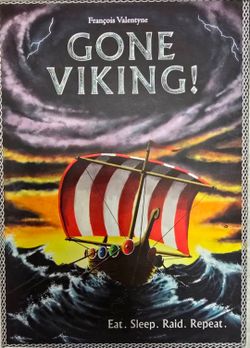 Gone Viking! Card Game  By Valentyne Games 2014  3-5 Players