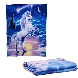 Unicorn Fantasy Throw Blanket 50x60