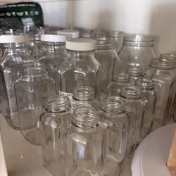 Glass jars