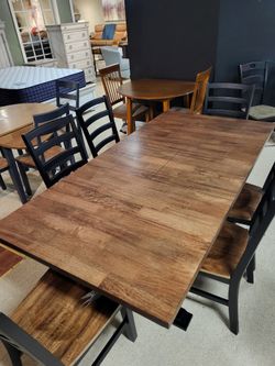 Wildenaur Dining Table and Chairs Fast Delivery Only $39 Down Payment 👉 PLEASE ASK FOR JON GREEN WHEN YOU ARRIVE!