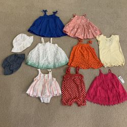 Like New Baby Girl Clothes 0-3 Months 