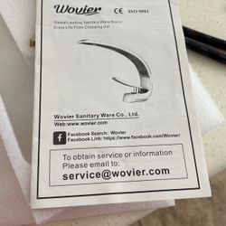 Faucet Single Handle Bathroom 