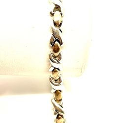 Sterling Mexican Bicolor Bracelet 