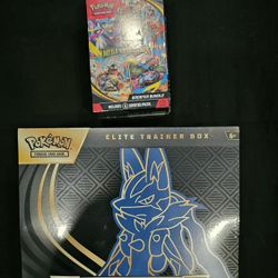 Pokemon Mega Evolution Lucario ETB Plus Booster Bundle