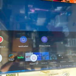 Samsung 65” Smart TV With Remote