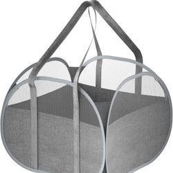 95L Toy Storage Basket Box Chest for Boys Baby Toddler Kids, Collapsible Pop Up 