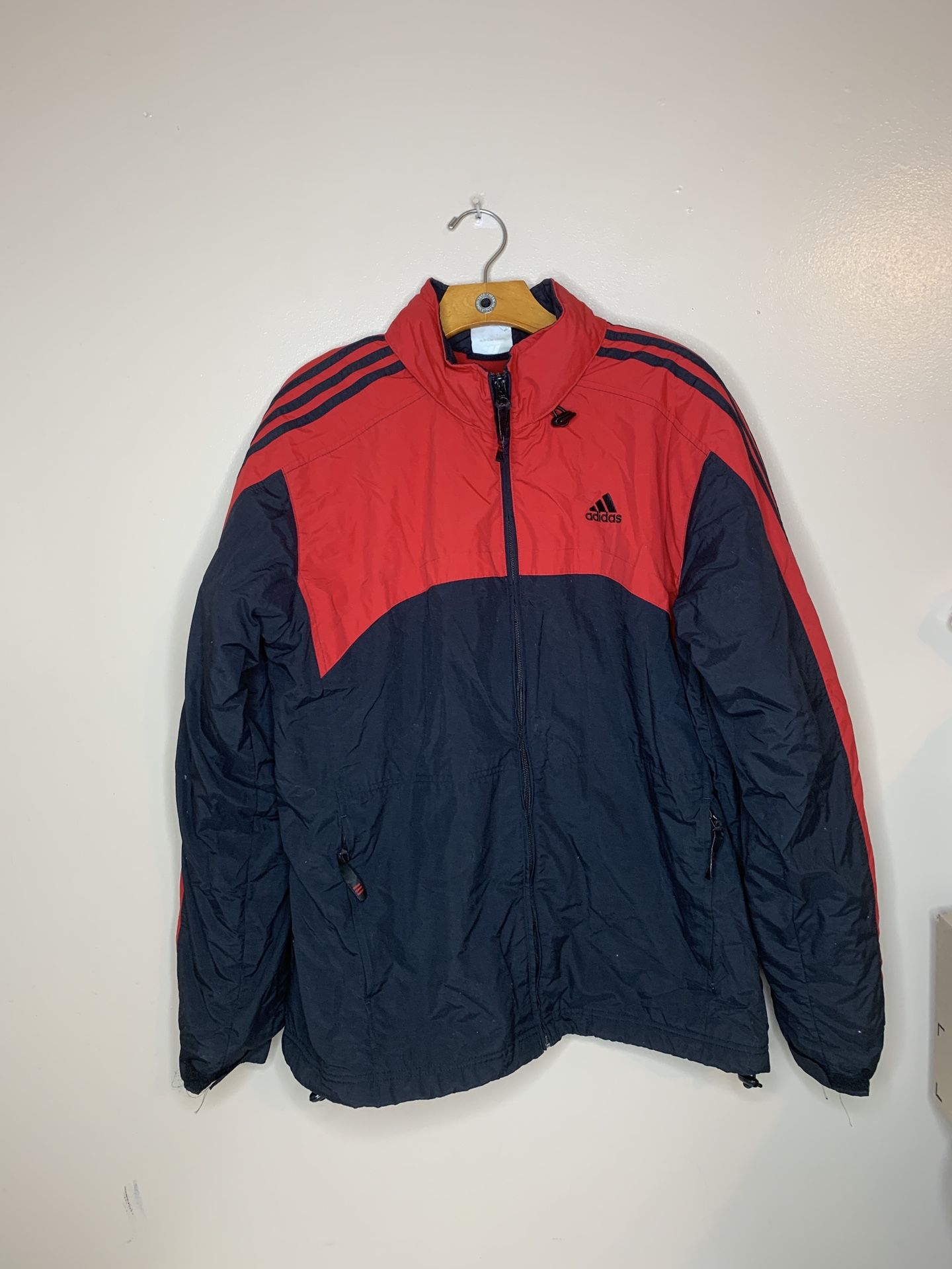 Vintage **RARE** Adidas Men's Athletic Jacket Track Size M Full Zip