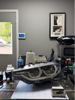 BMW 3 SERIES F30 LCI ORIGINAL LEFT DRIVER ADAPTIVE LED HEADLIGHT COMPLETE ASSEMBLY 2016-2019