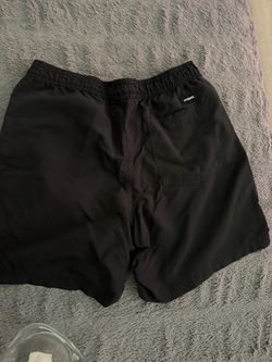RSQ Black Elastic Waist Athletic Shorts