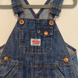 Toddler Levi’s Brand Jean Overalls