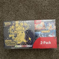 Pokémon Costco Surging Sparks 2pack