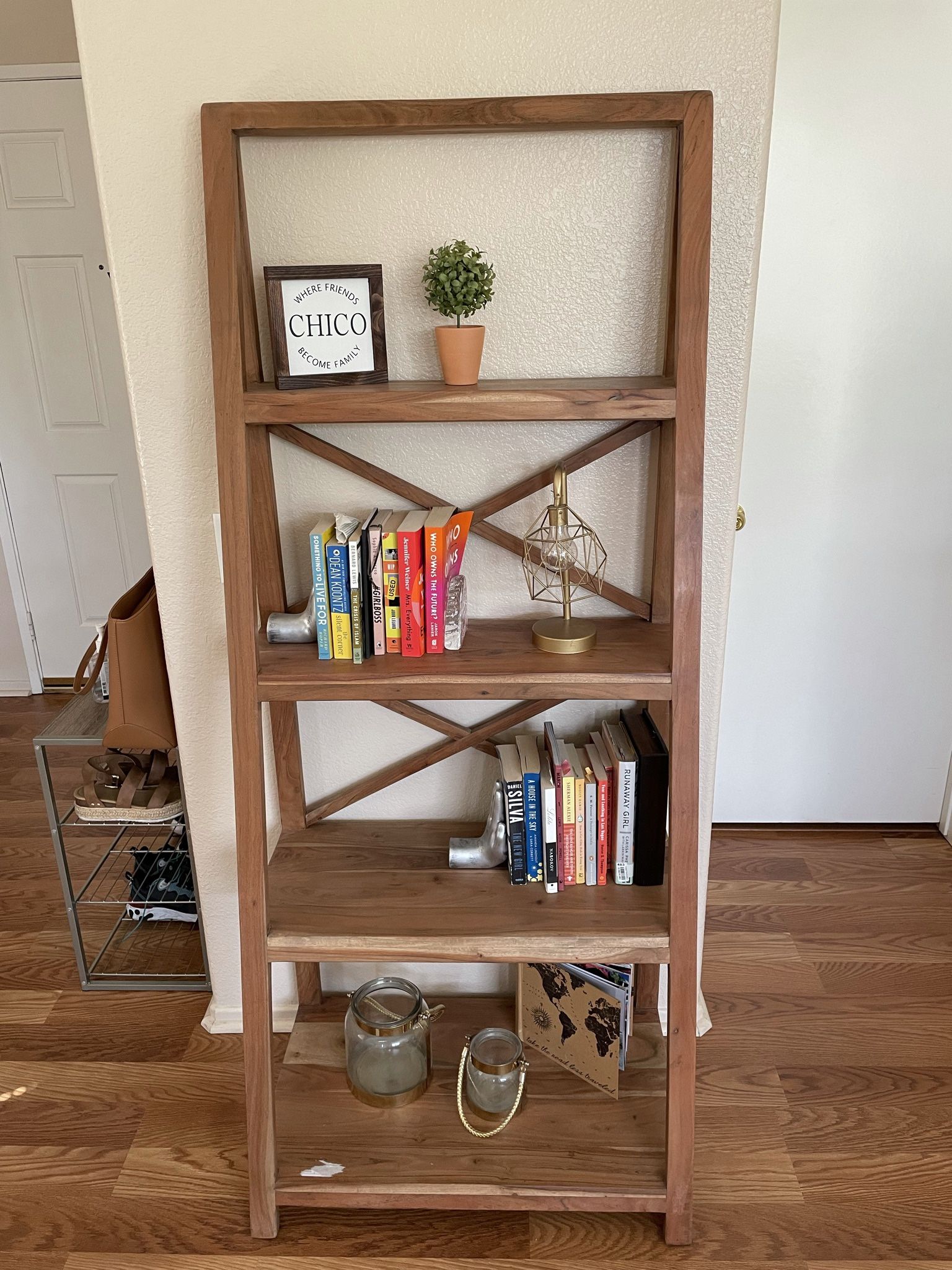 Wood Bookshelf