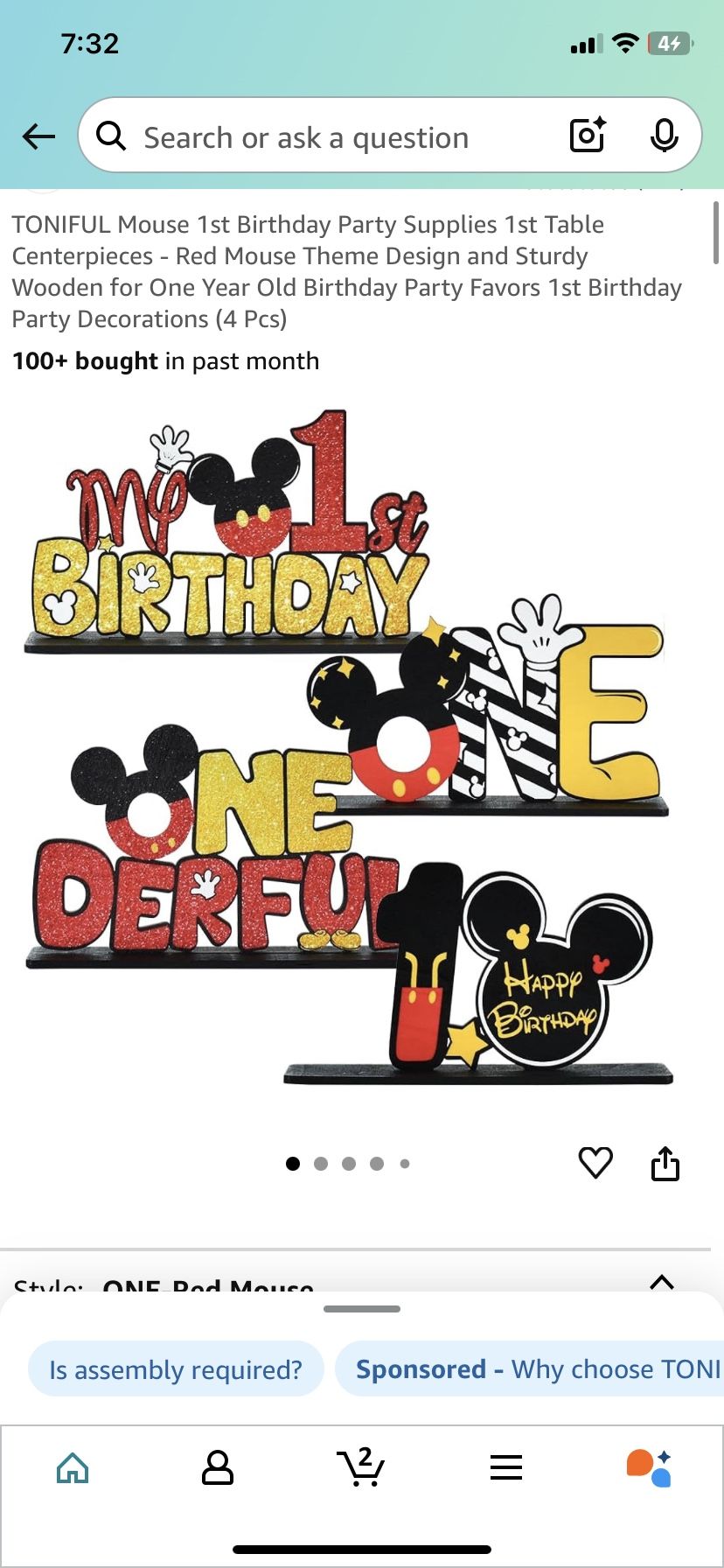 Disney. Party Decorations