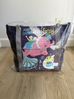 Dumbo Mad Tea Party And King Arthur Carousel- Harvey’s Tote Bag